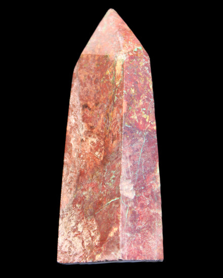 Chrysocolla wand 62mm 63g in sunlight - Rocks and Things Store