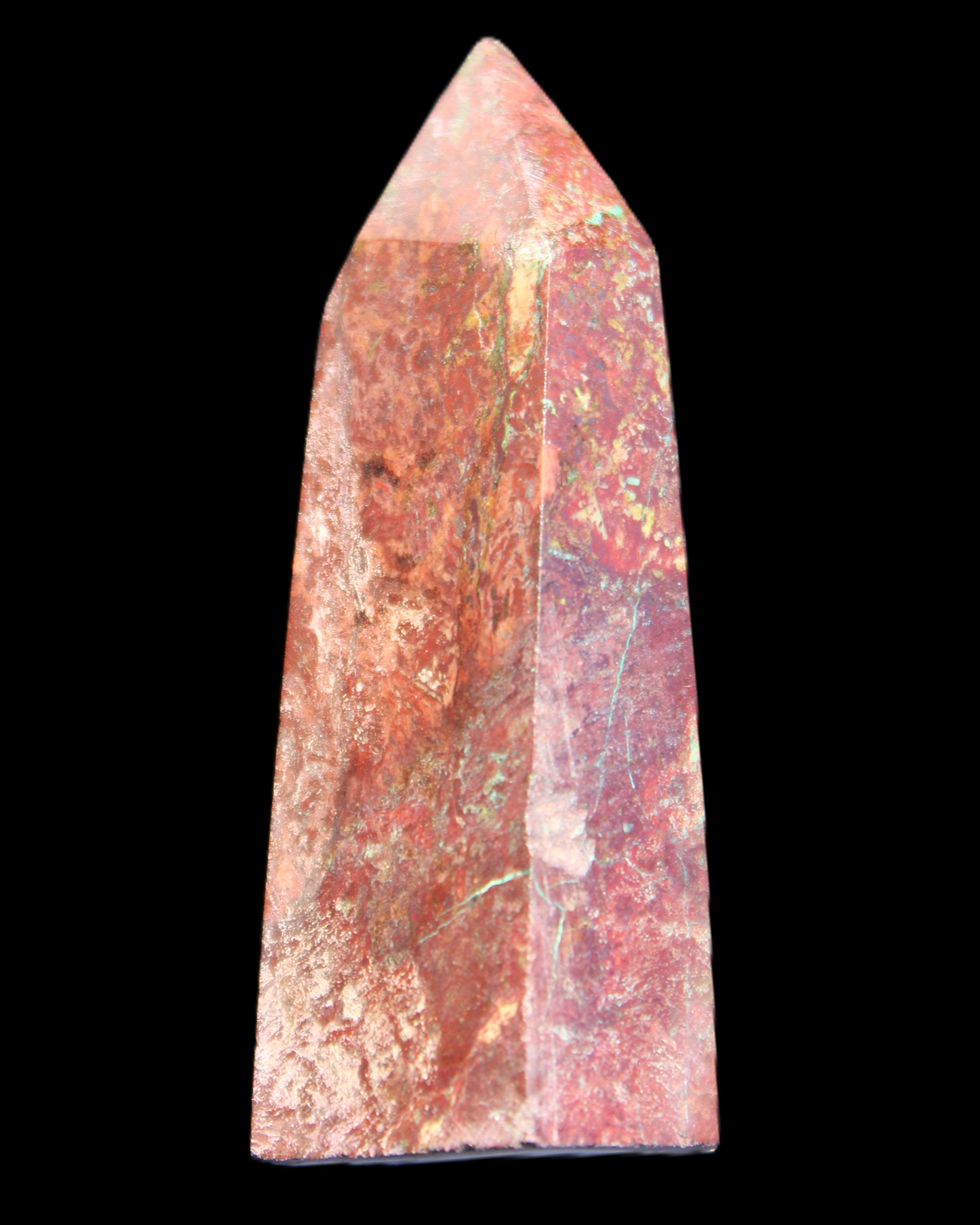 Chrysocolla wand 62mm 63g in sunlight - Rocks and Things Store