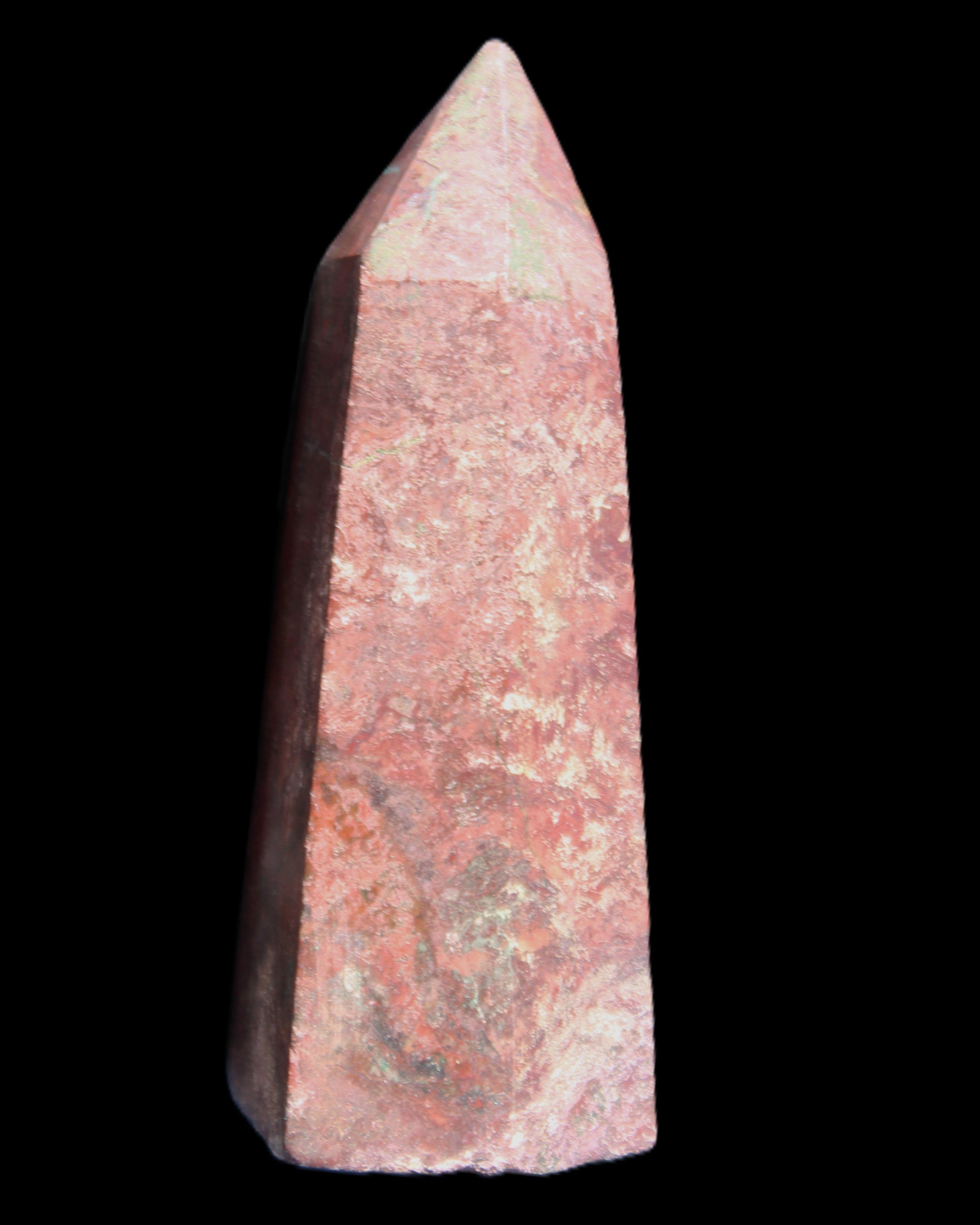 Chrysocolla wand 62mm 63g in sunlight - Rocks and Things Store
