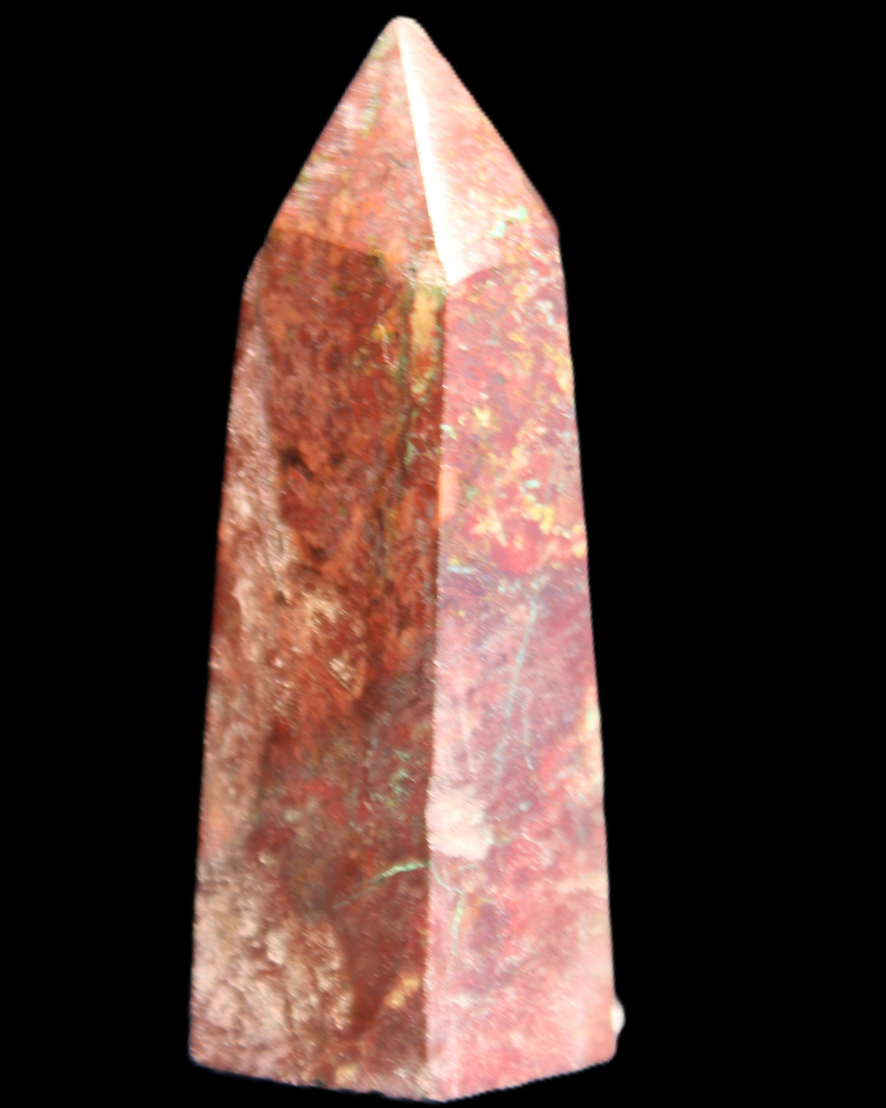Chrysocolla wand 62mm 63g in sunlight - Rocks and Things Store