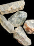 Green hair 4/5 Quartz points 10-15g Rocks and Things