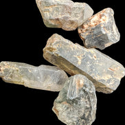 Green hair 4/5 Quartz points 10-15g Rocks and Things