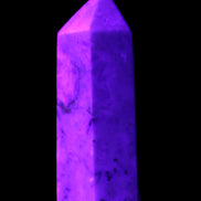 Pietersite wand 67mm 64g in UV light - Rocks and Things Store