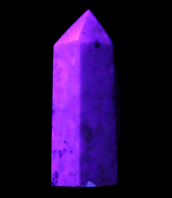 Pietersite wand 67mm 64g in UV light - Rocks and Things Store