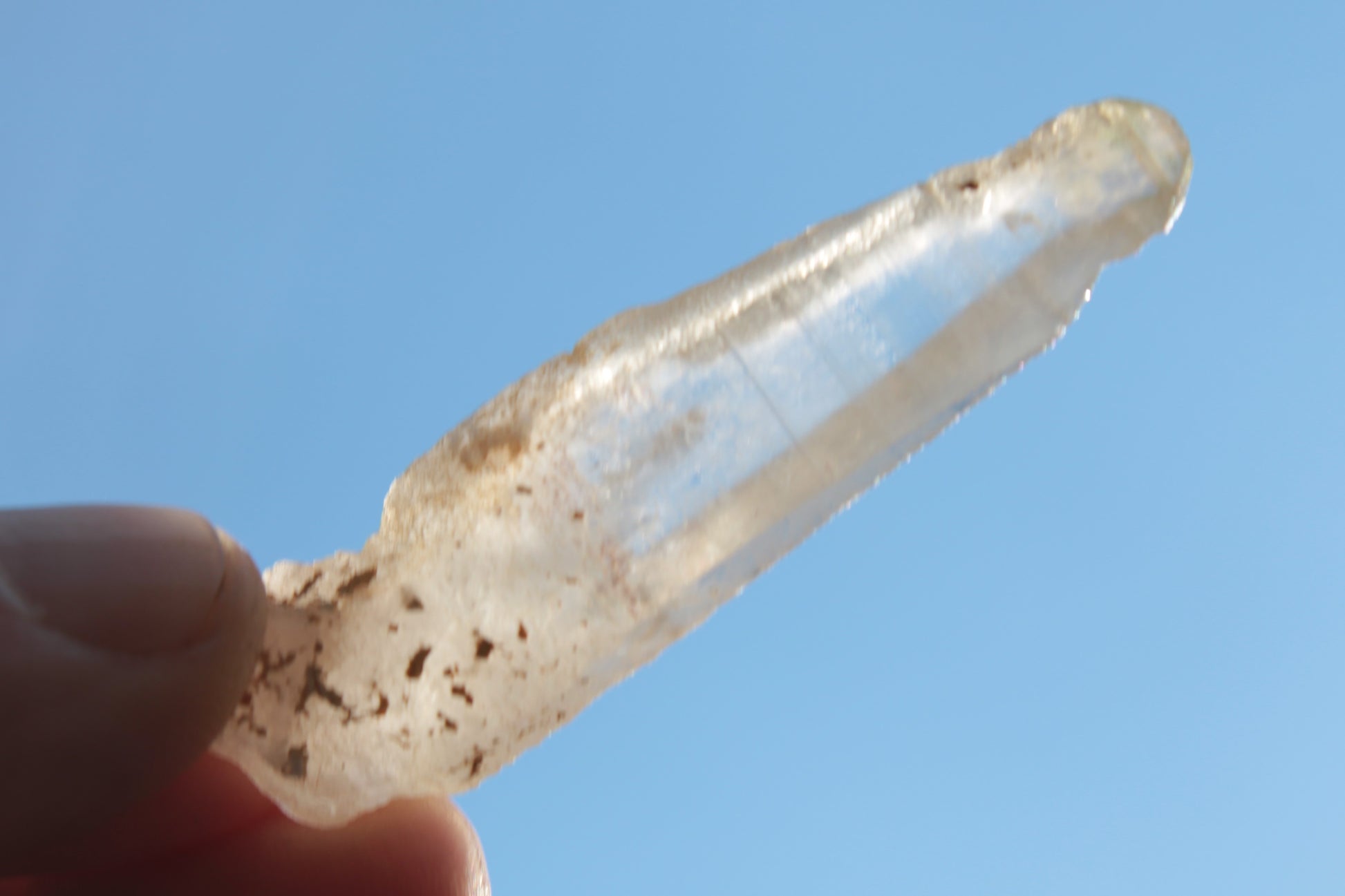 Quartz crystal sceptre 11g Rocks and Things