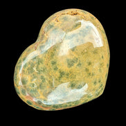 Ocean Jasper heart 386g - Rocks and Things Store