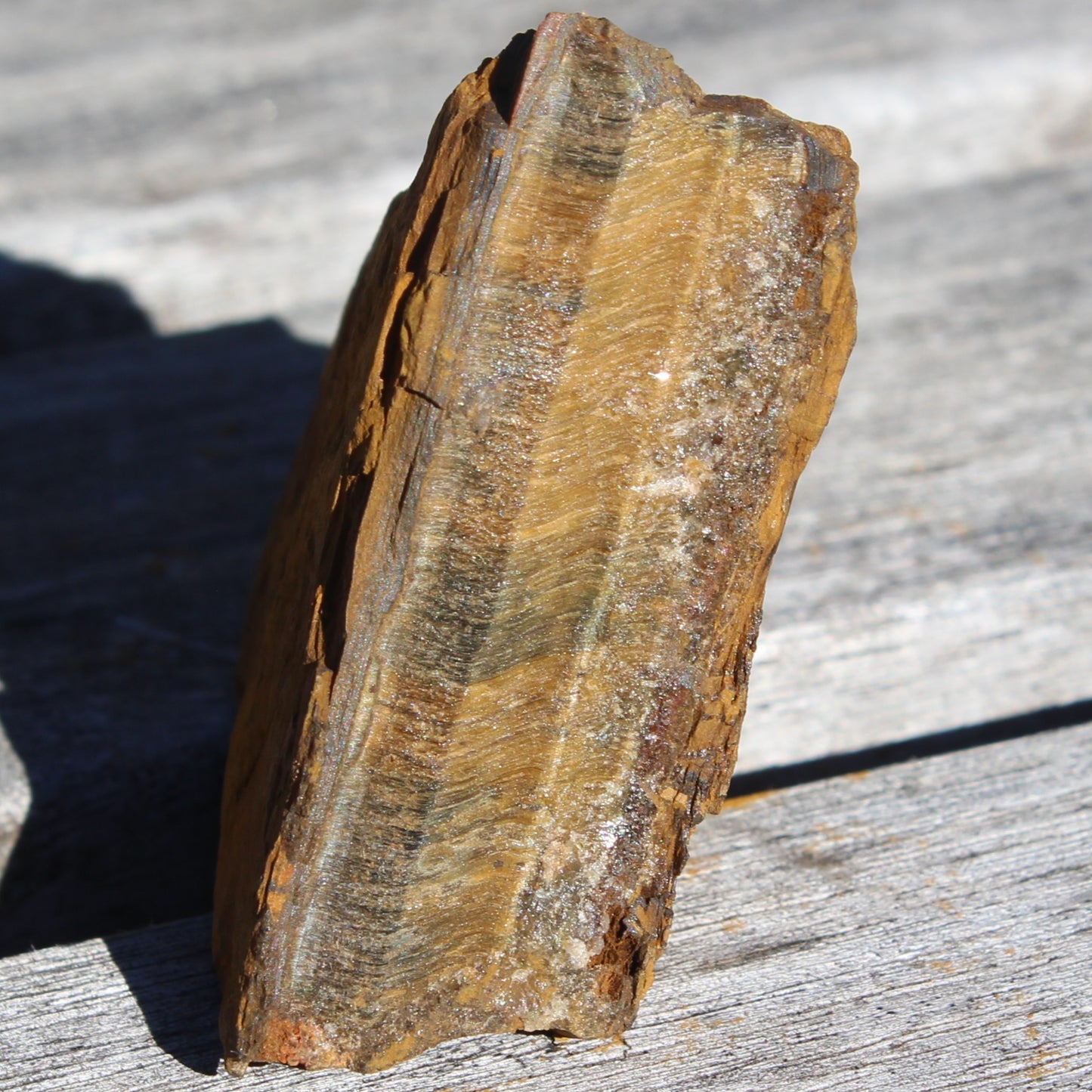 Tigers Eye natural 99g Rocks and Things