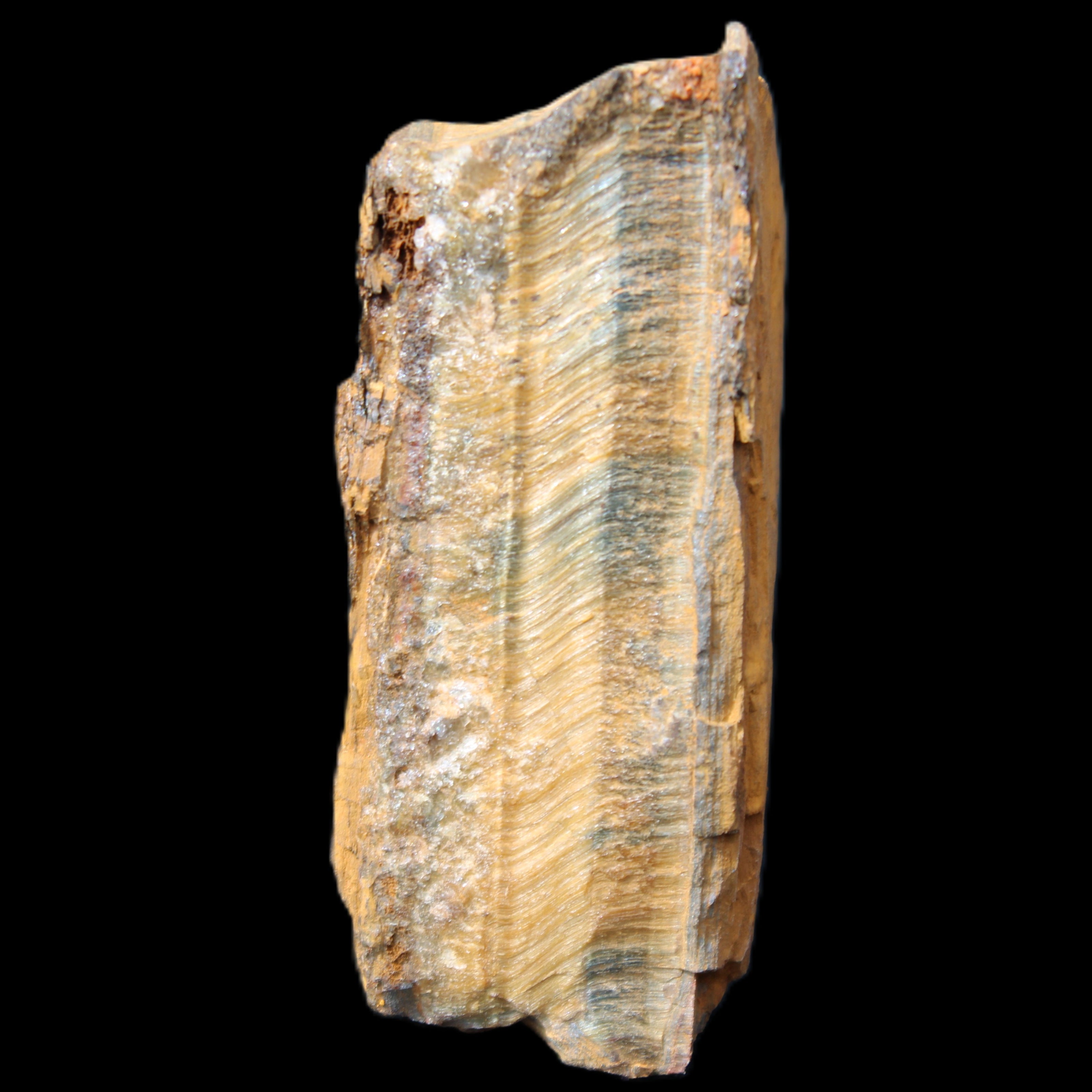 Natural Blue Tigers Eye 99g in sunlight - Rocks and Things Store