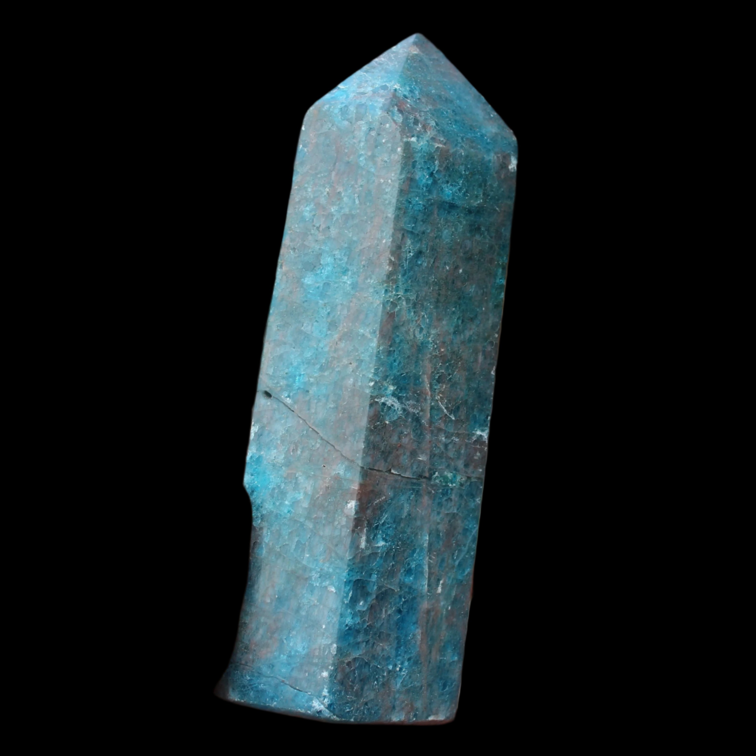 Apatite obelisk 470g - Rocks and Things Store