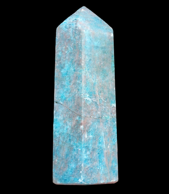 Apatite obelisk 470g - Rocks and Things Store