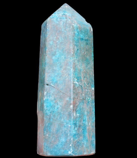 Apatite obelisk 470g - Rocks and Things Store