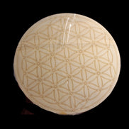 Wooden circle #3 grid 100mm - Rocks and Things Store