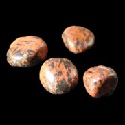 Red Mahogany Obsidian 4/5 stones 6g in sunlight - Rocks and Things Store
