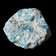 Blue Apatite rough 333g in sunlight - Rocks and Things Store