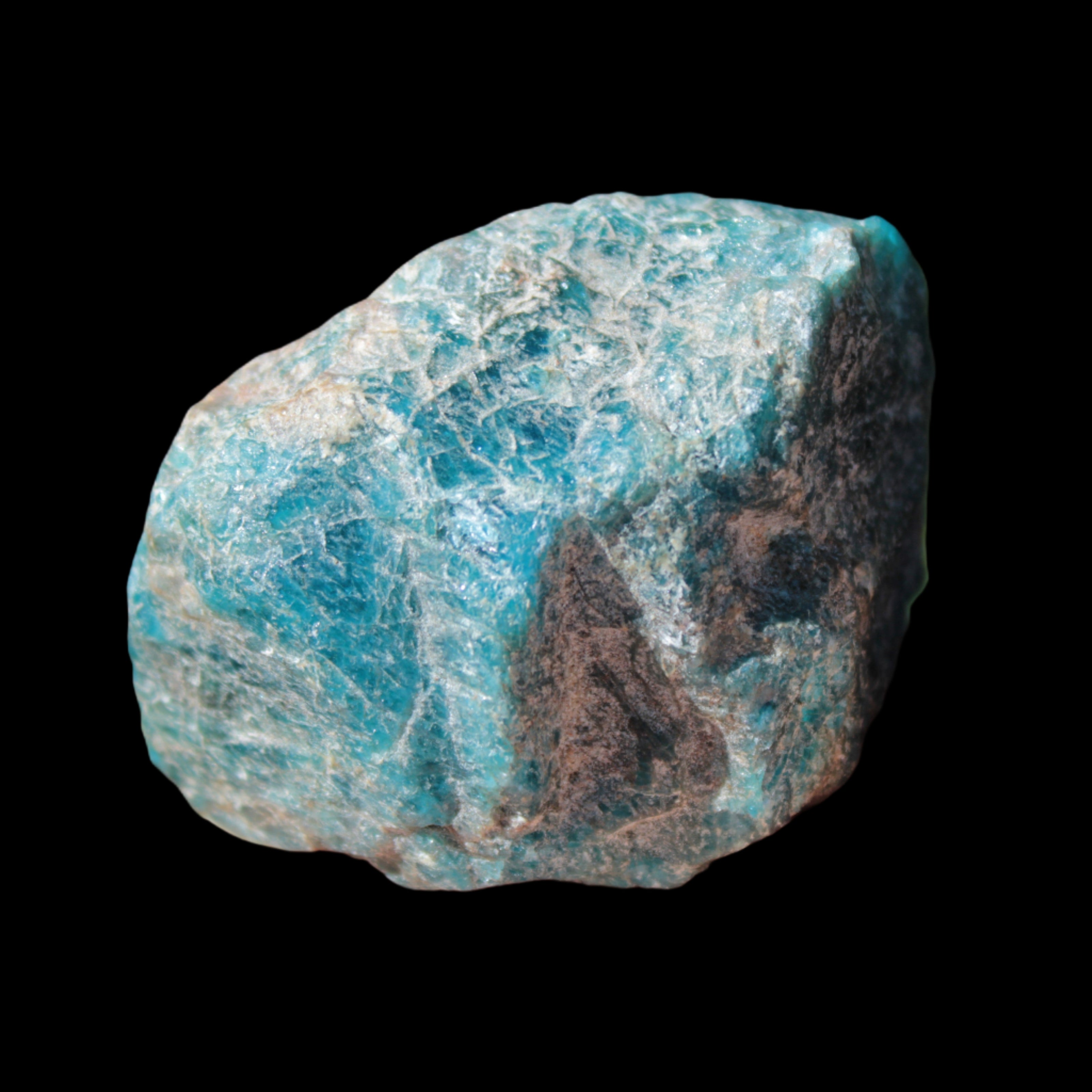 Blue Apatite rough 333g - Rocks and Things Store