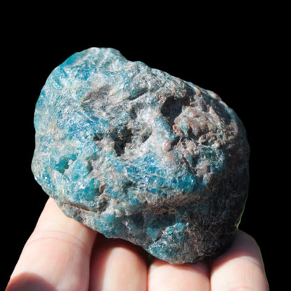 Blue Apatite rough 333g Rocks and Things