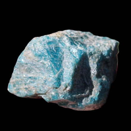 Blue Apatite rough 333g - Rocks and Things Store
