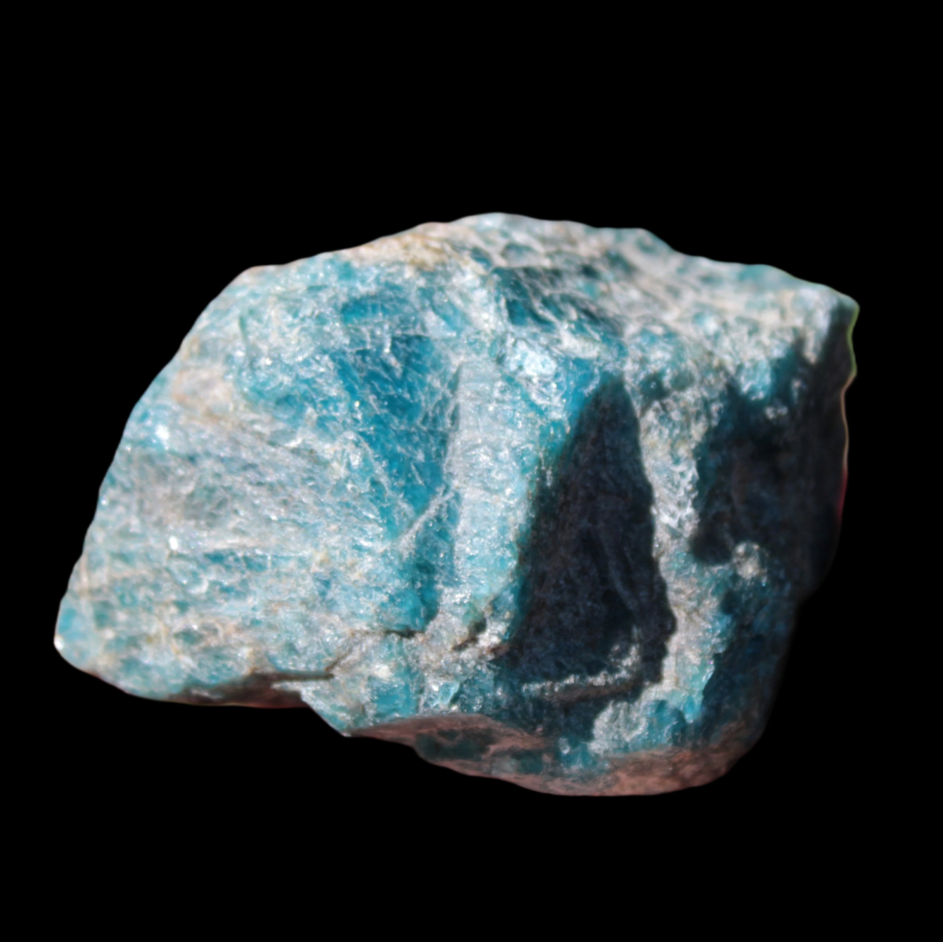 Blue Apatite rough 333g - Rocks and Things Store