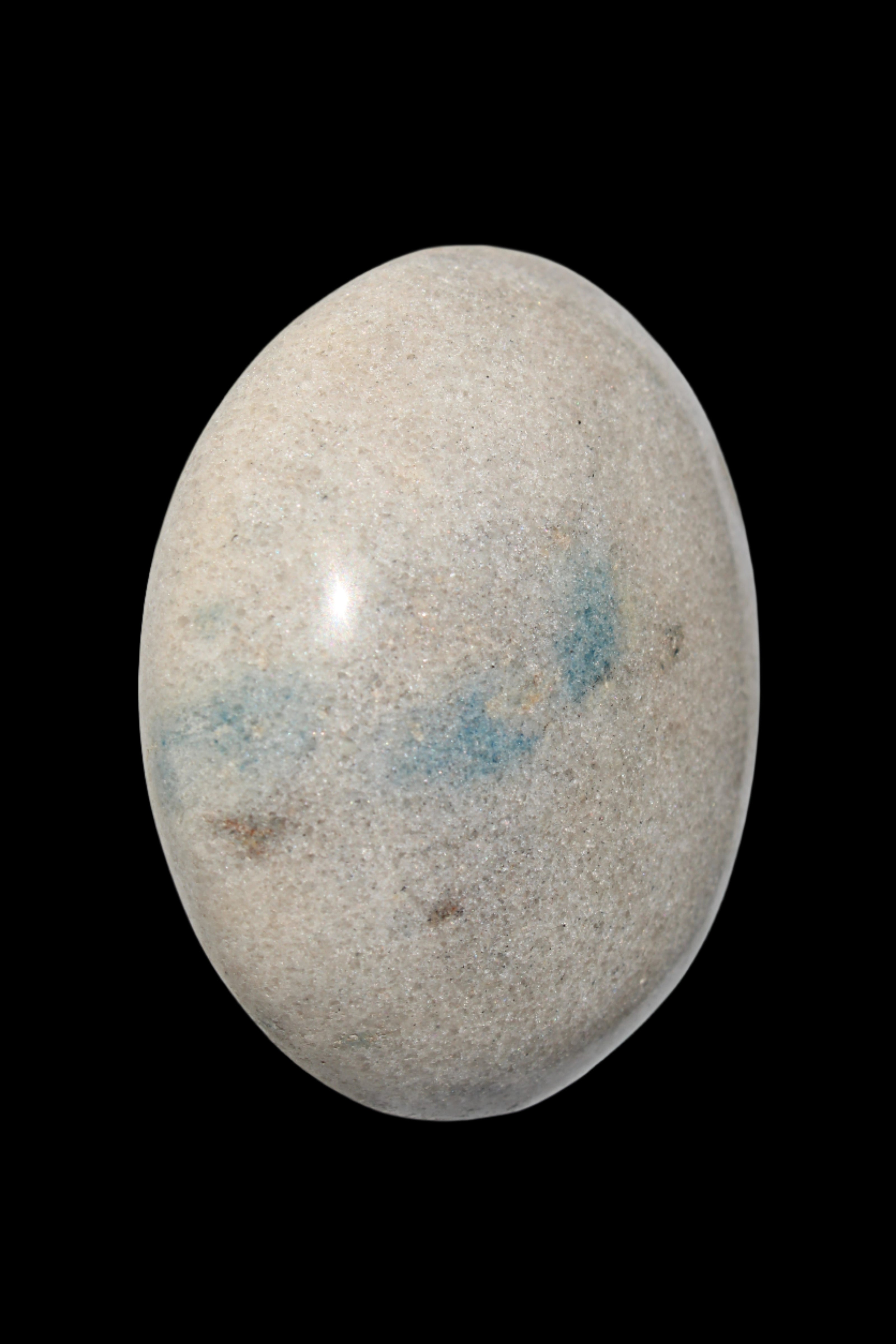 Azurite in K2 Jasper palmstone 98g - Rocks and Things Store