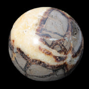 Septarian Dragon Stone sphere 405g in sunlight -  Rocks and Things Store