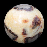 Septarian Dragon Stone sphere 405g in sunlight -  Rocks and Things Store
