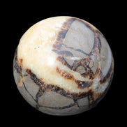 Septarian Dragon Stone sphere 405g in sunlight -  Rocks and Things Store