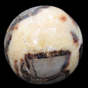 Septarian Dragon Stone sphere 405g in sunlight -  Rocks and Things Store