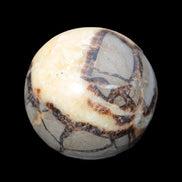 Septarian Dragon Stone sphere 405g in sunlight -  Rocks and Things Store