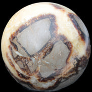 Septarian Dragon Stone sphere 405g in sunlight -  Rocks and Things Store