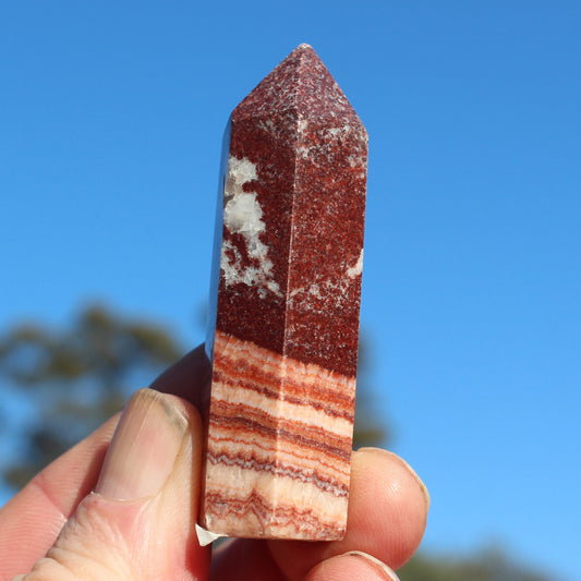 Rhodochrosite wand 52g SALE Rocks and Things