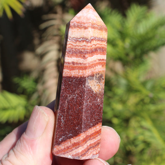 Rhodochrosite wand 67g Rocks and Things