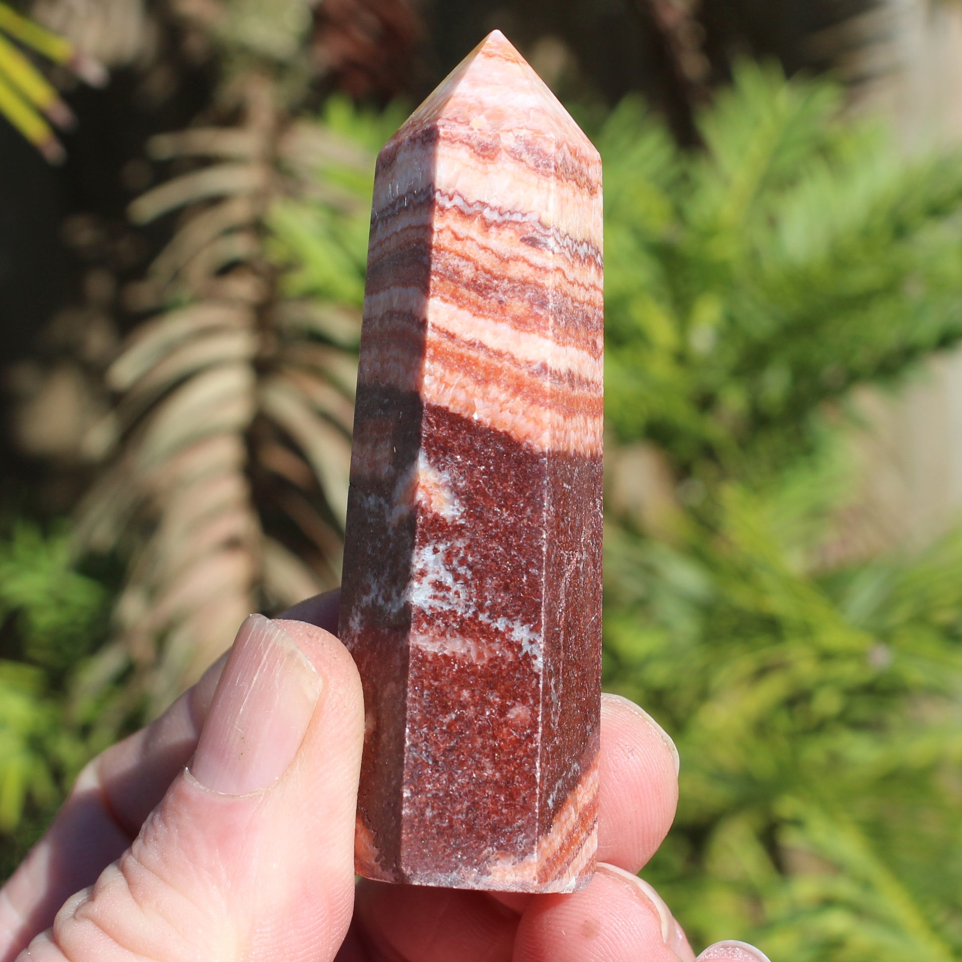 Rhodochrosite wand 67g Rocks and Things