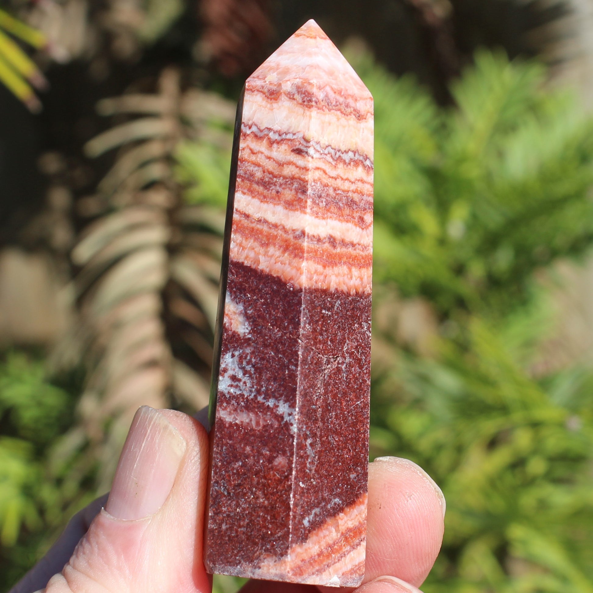 Rhodochrosite wand 67g Rocks and Things