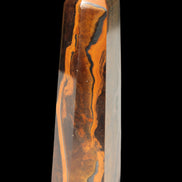 Tigers Eye Obelisk 1150g in sunlight, Rocks and Things Store
