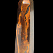 Tigers Eye Obelisk 1150g in sunlight, Rocks and Things Store