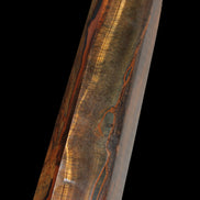 Tigers Eye Obelisk 1150g in sunlight, Rocks and Things Store