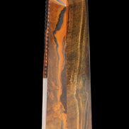 Tigers Eye Obelisk 1150g in sunlight, Rocks and Things Store