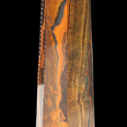 Tigers Eye Obelisk 1150g in sunlight, Rocks and Things Store