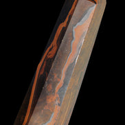 Tigers Eye Obelisk 1150g in sunlight, Rocks and Things Store