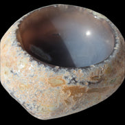 Agate bowl carved 414g Rocks and Things