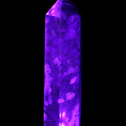 Pietersite wand 95g in UV light - Rocks and Things Store