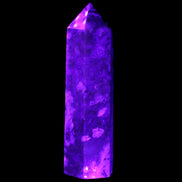 Pietersite wand 95g in UV light - Rocks and Things Store