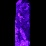 Pietersite wand 95g in UV light - Rocks and Things Store