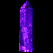 Pietersite wand 95g in UV light - Rocks and Things Store
