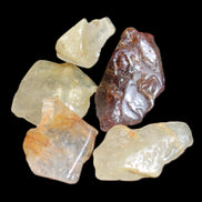 Golden hair Rutiliated Quartz 5/6 crystals approx. 24g in sunlight - Rocks and Things Store