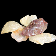 Golden hair Rutiliated Quartz 5/6 crystals approx. 24g in sunlight - Rocks and Things Store