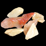 Golden hair Rutiliated Quartz 5/6 crystals approx. 24g in sunlight - Rocks and Things Store