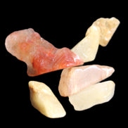 Golden hair Rutiliated Quartz 5/6 crystals approx. 24g in sunlight - Rocks and Things Store