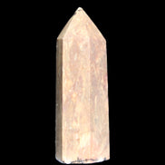 Rhodonite wand 73mm 115g in sunlight - Rocks and Things Store