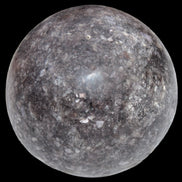 Lepidolite sphere from Madagascar 254g in sunlight - Rocks and Things Store